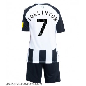 Newcastle United Joelinton #7 Kotipaita Lapsille 2024-25 Lyhythihainen (+ shortsit)